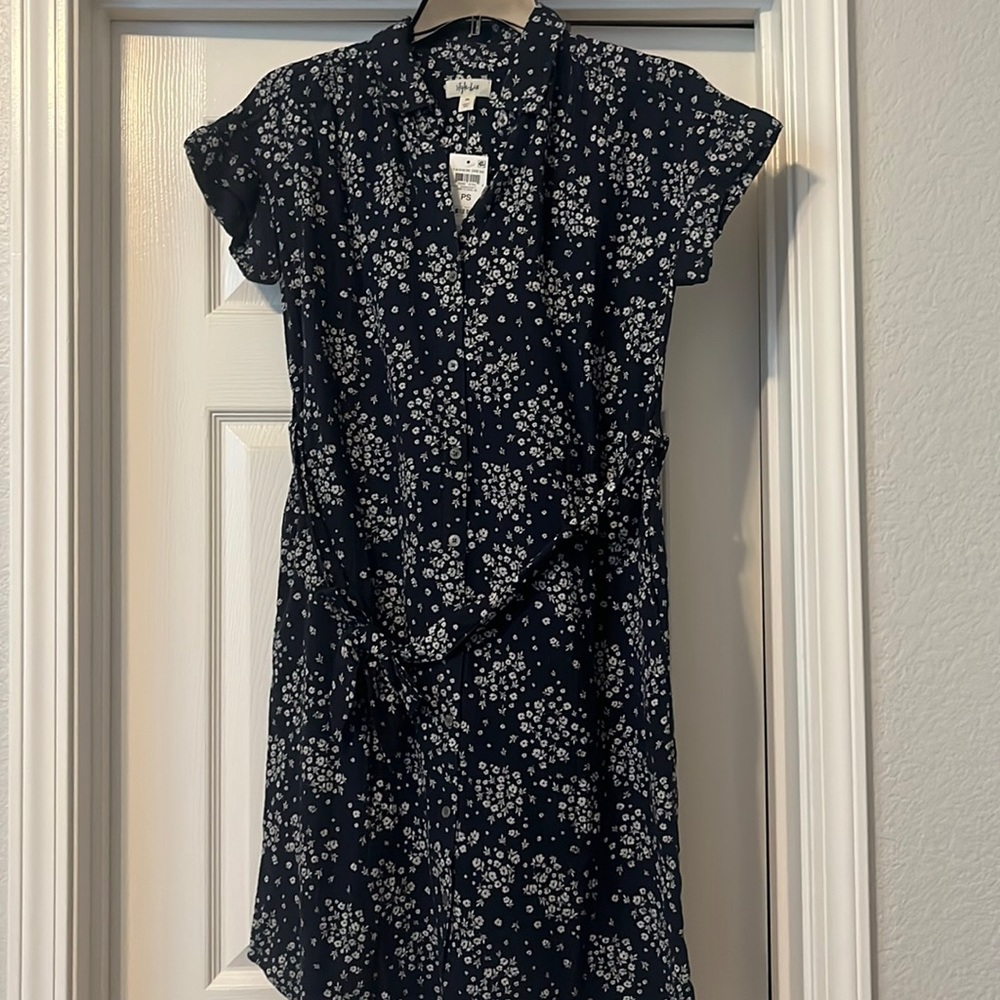 Floral Shirt dress - PS